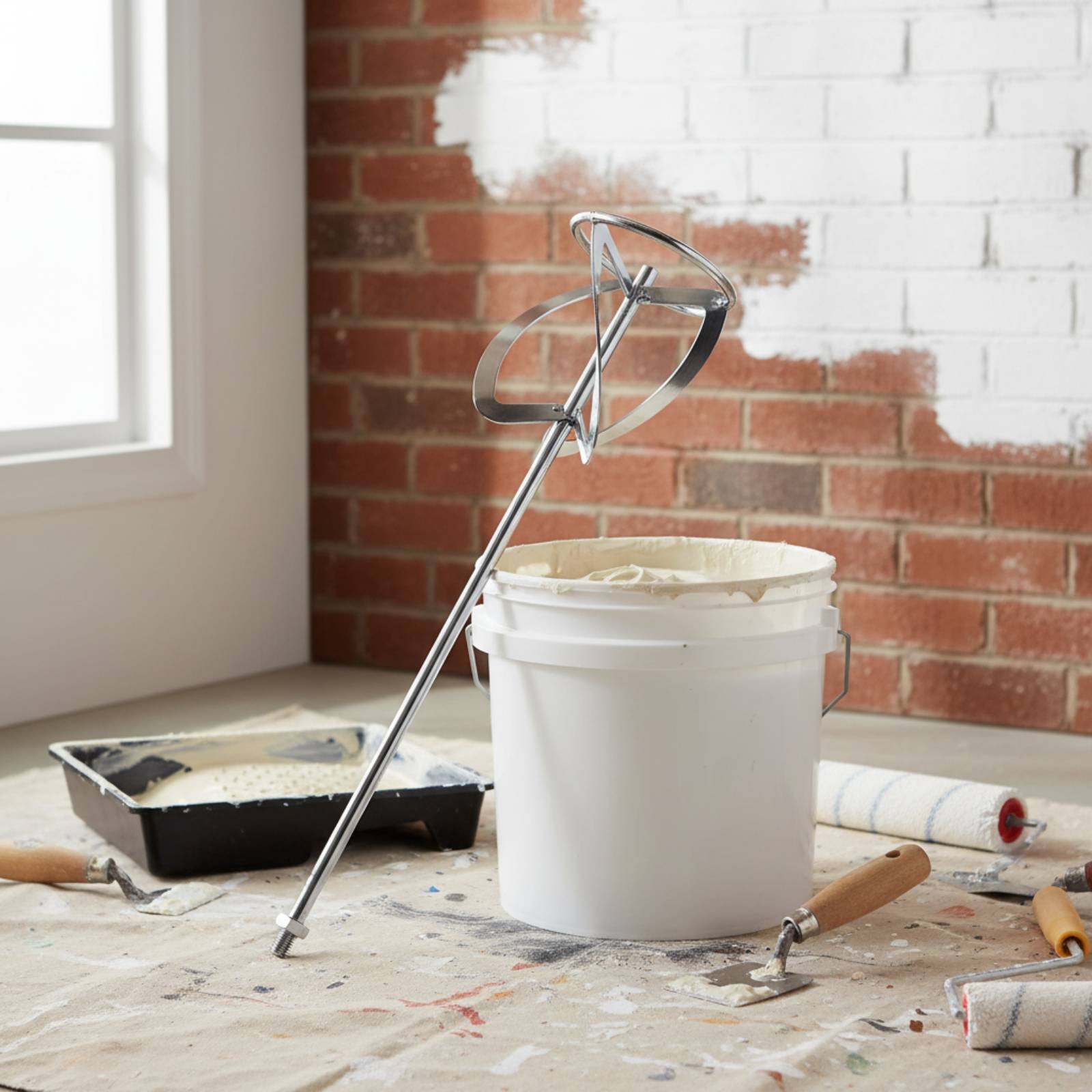 Cement Blender Paddle Efficien - Tools Use In The Workshop บทวิจารณ์และราคา