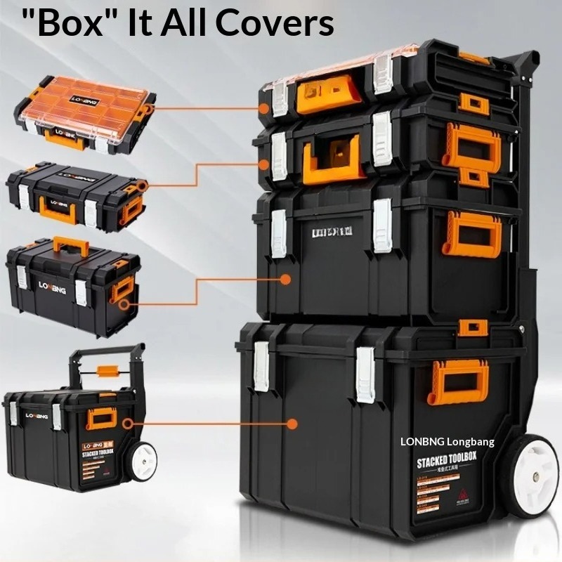 Tool Stackable Case Toolbox He - Workshop Garage Tools Manufacturer บทวิจารณ์และราคา