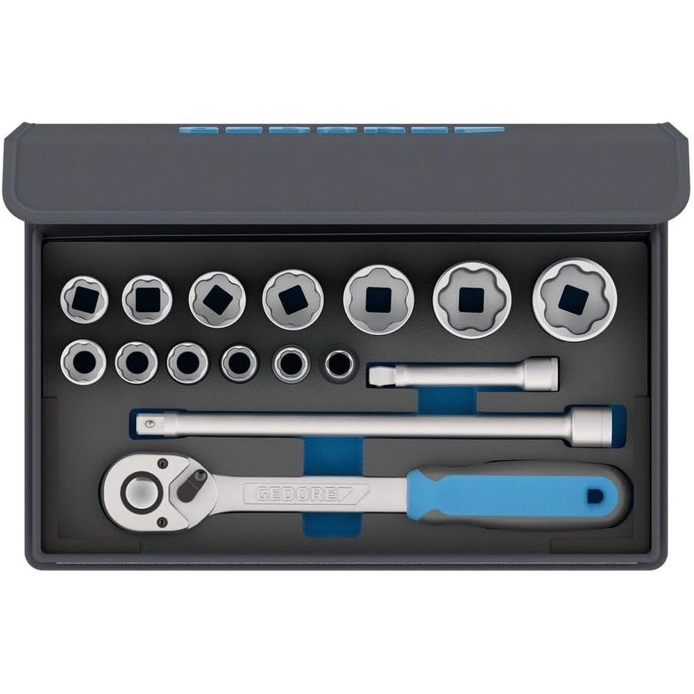 1/2 Inch Drive 10/15 Piece Soc - Tools & Workshop Equipment บทวิจารณ์และราคา