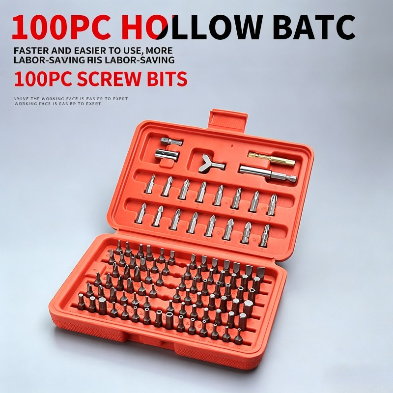 100PCS Screwdriver Bit Set, Ho - Tools Use In The Workshop บทวิจารณ์และราคา