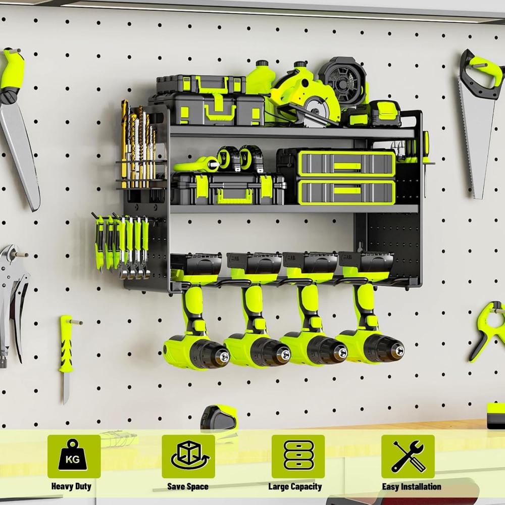 Wall Mount Tool Organizer with - Workshop Tools Wall บทวิจารณ์และราคา