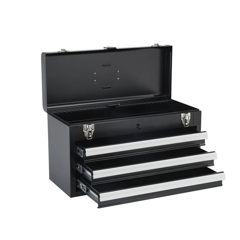 20in 3-Drawer Metal Tool Box B - Workshop Garage Tools Manufacturer บทวิจารณ์และราคา