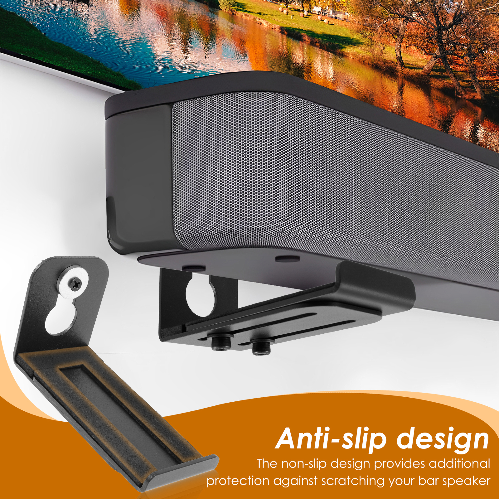 2Pcs Soundbar Speaker Stands W - Workshop Tools Wall บทวิจารณ์และราคา