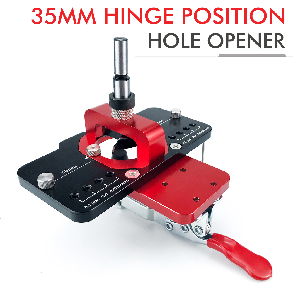 35mm Concealed Door Hinge Jig  - Pocket Hole Jig บทวิจารณ์และราคา