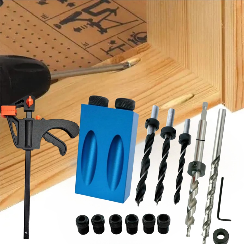 Pocket Hole Screw Jig Dowel Dr - Pocket Hole Jig บทวิจารณ์และราคา