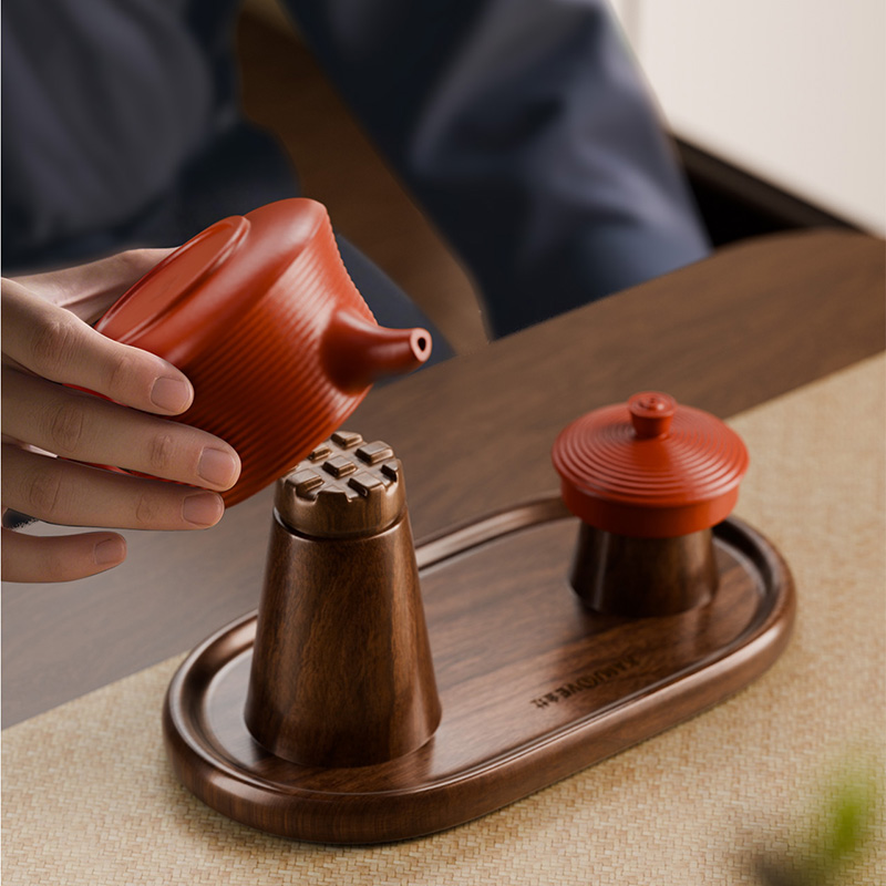 KAMJOVE Teapot Storage Rack,Ku - Chisel Set Wood บทวิจารณ์และราคา