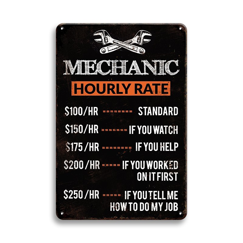 1pc, Mechanic Hourly Rate Meta - Workshop Tools Hours บทวิจารณ์และราคา