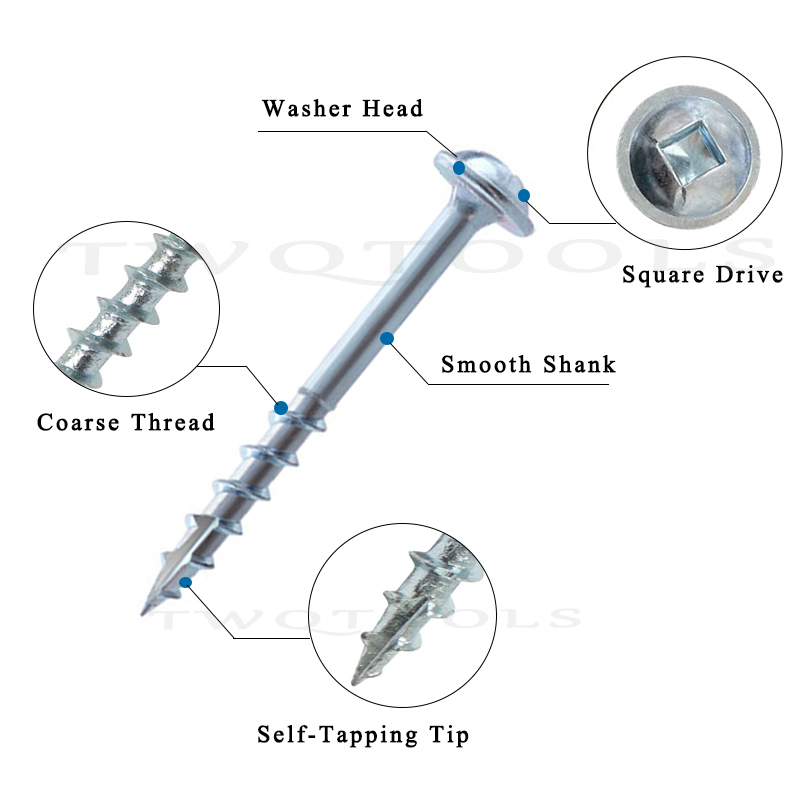 50pcs Square Drive Pocket Hole - Pocket Hole Jig บทวิจารณ์และราคา