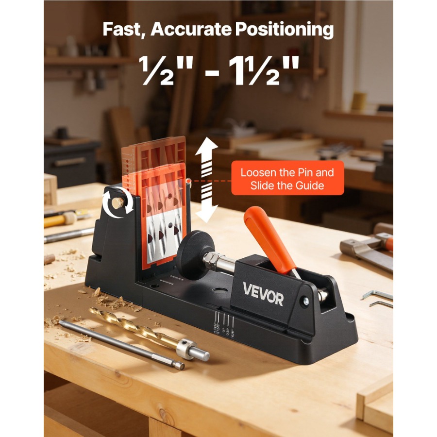 Pocket Hole Jig Kit 1/2 to 1-1 - Pocket Hole Jig บทวิจารณ์และราคา