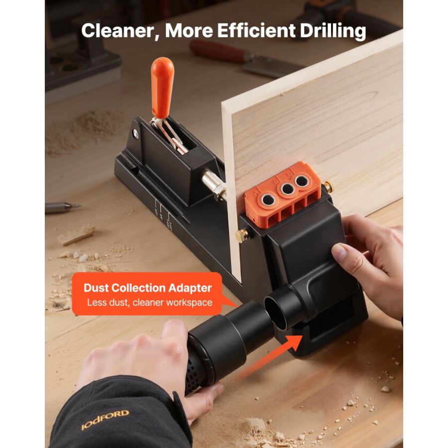 Pocket Hole Jig Kit 1/2 to 1-1 - Pocket Hole Jig บทวิจารณ์และราคา