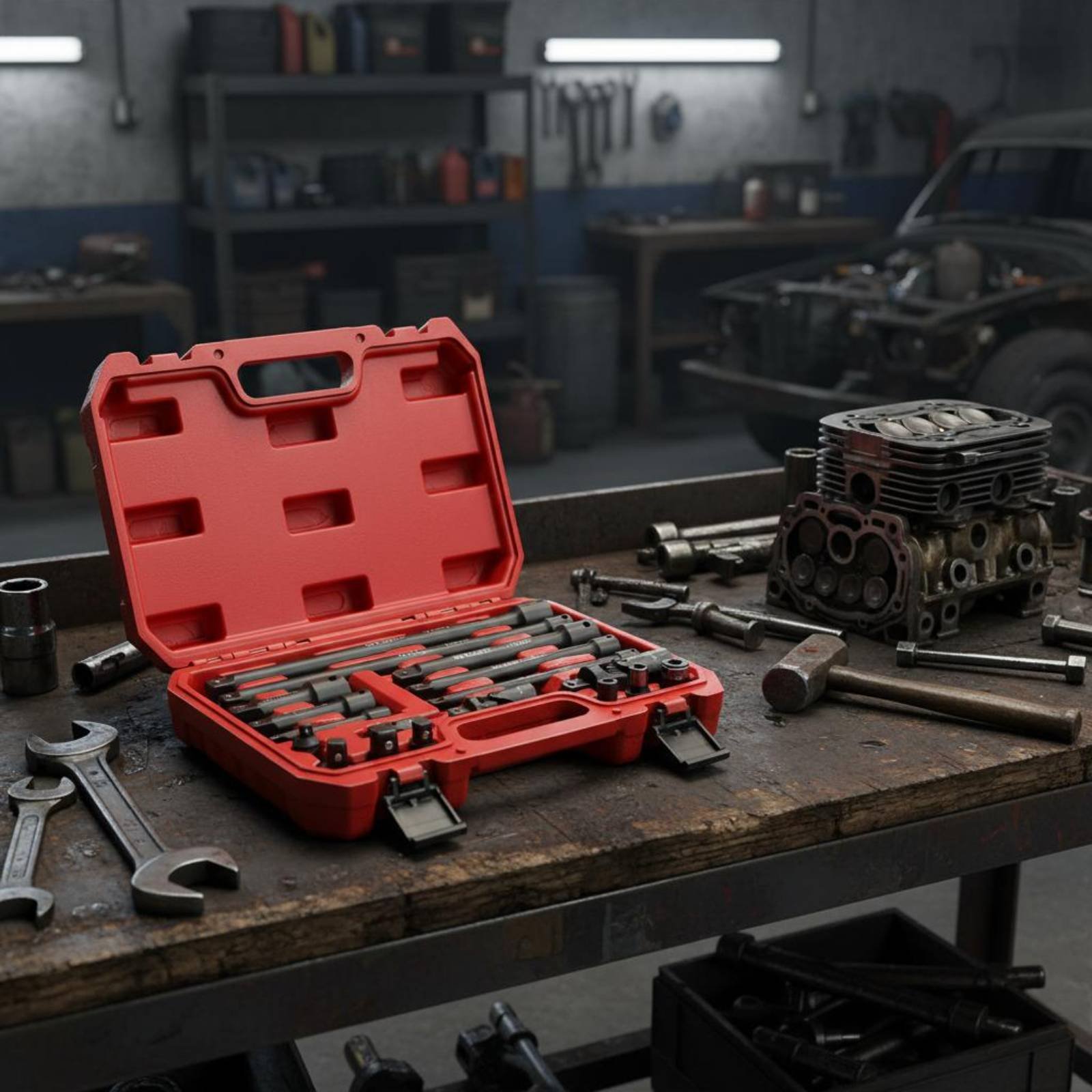 18 Pieces Socket Extension Rod - Tools & Workshop Equipment บทวิจารณ์และราคา