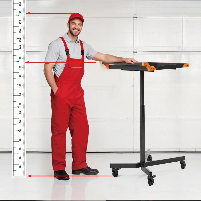 Adjustable Height Mobile Work  - Workshop Garage Tools Manufacturer บทวิจารณ์และราคา