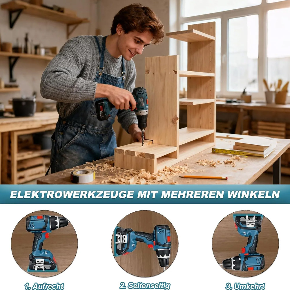 1/5PCS Tool Drill Mount Holder - Workshop Electric Tools บทวิจารณ์และราคา