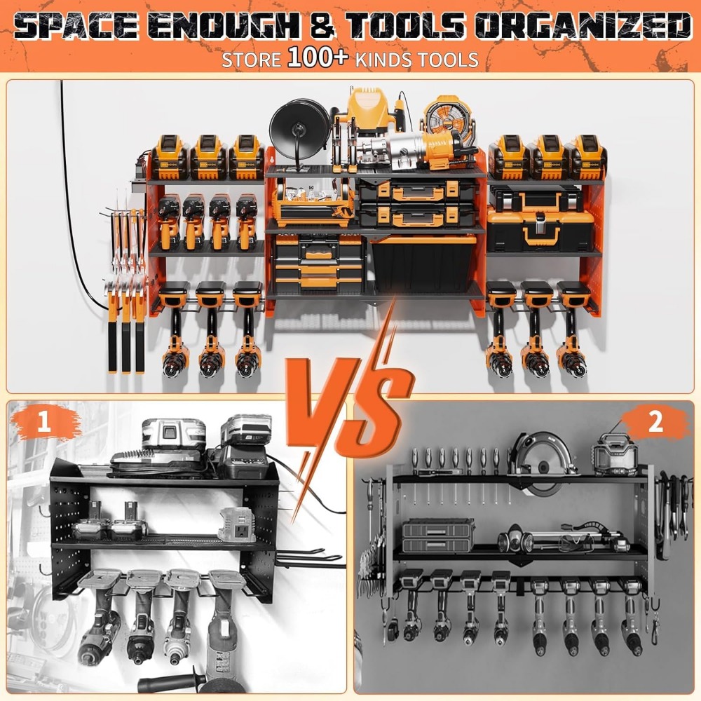 Large Wall Mount Tool Organize - Workshop Tools Wall บทวิจารณ์และราคา