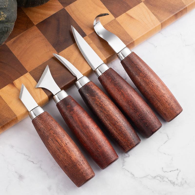 New 5pcs Tools For Wood Carvin - Chisel Set Wood บทวิจารณ์และราคา
