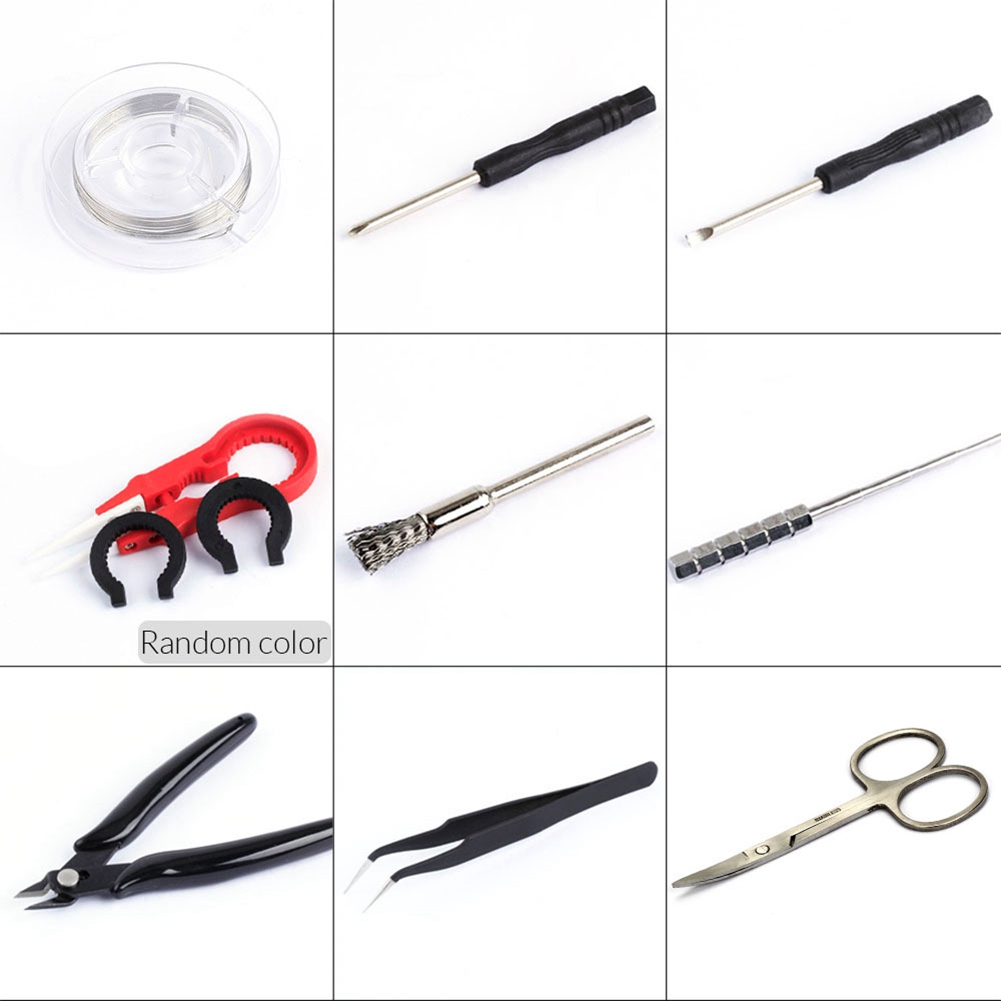 M09K Mini Vape Tool Kit Tweeze - Tools Vape บทวิจารณ์และราคา