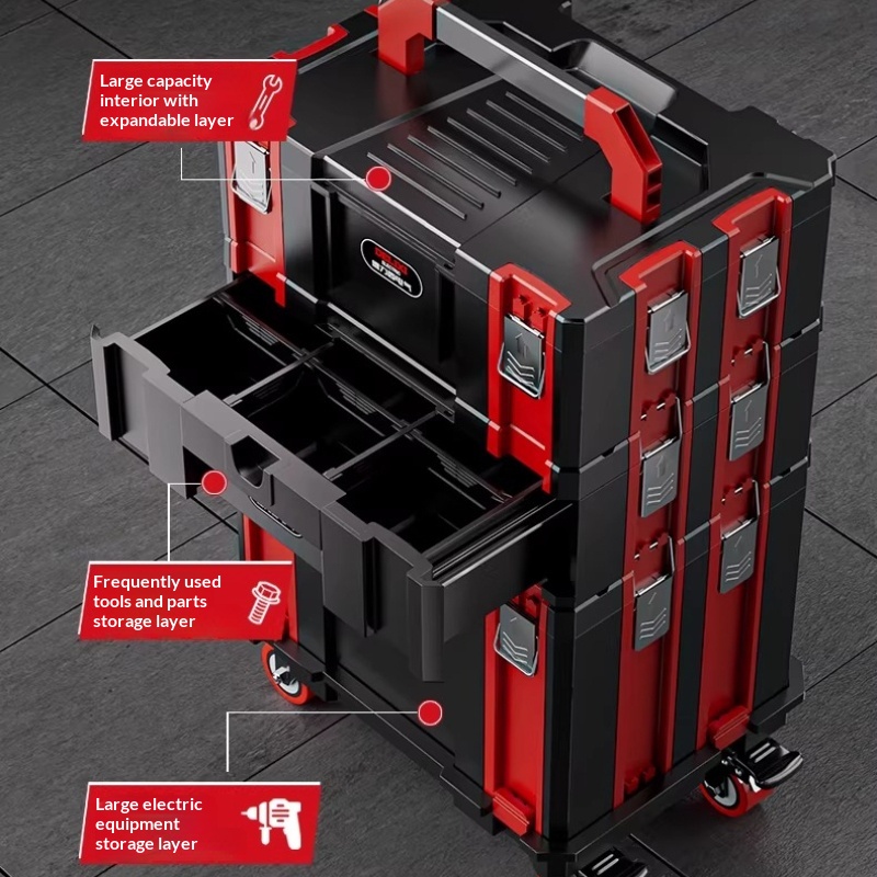Modular Stackable Tool Case To - Workshop Garage Tools Manufacturer บทวิจารณ์และราคา