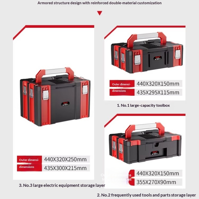 Modular Stackable Tool Case To - Workshop Garage Tools Manufacturer บทวิจารณ์และราคา