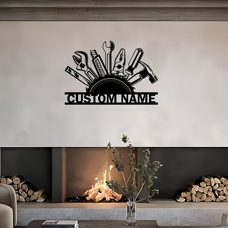 Custom Metal Tool Wall Art - P - Workshop Tools And Names บทวิจารณ์และราคา
