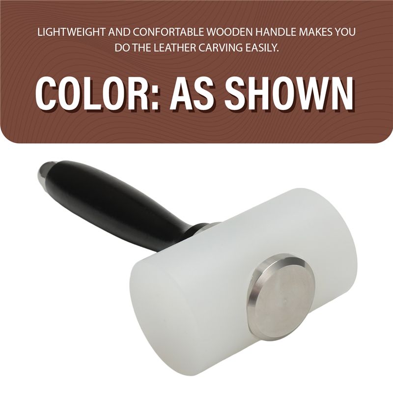A24F-Leather Carve Hammer Nylo - Mallet Wood Carving บทวิจารณ์และราคา